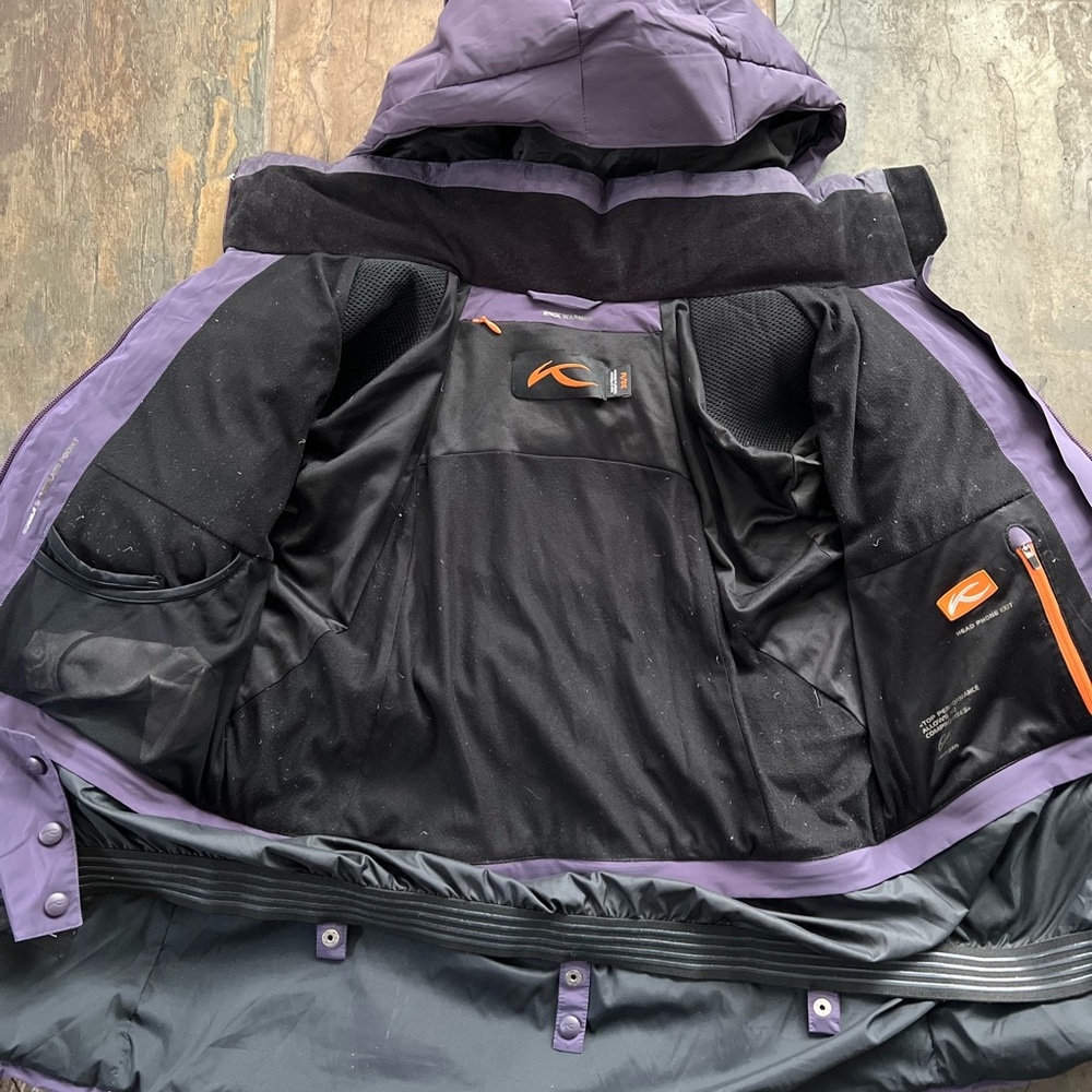 Kjus Women's Purple Jacket high end Recco - Picture 5 of 8